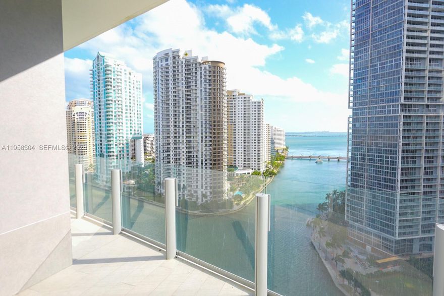 Step into luxury in this exquisite 1-bedroom, 1.5-bath residence on the 18 floor of the brand-new Aston Martin Residences. With breathtaking south-facing views of the bay, Brickell Key, and the ocean, this stunning home features elegant Thassos marble floors and a high-end Bulthaup kitchen equipped with top-notch Gaggenau appliances. Enjoy a spacious living area that opens to a beautiful terrace, perfect for relaxing or entertaining. The master suite offers a lavish en-suite bath and generous walk-in closets for ample storage. Residents can access over 42,000 square feet of world-class amenities including a state-of-the-art fitness center, soothing spa, and luxurious pools. Experience the pinnacle of Miami living.
