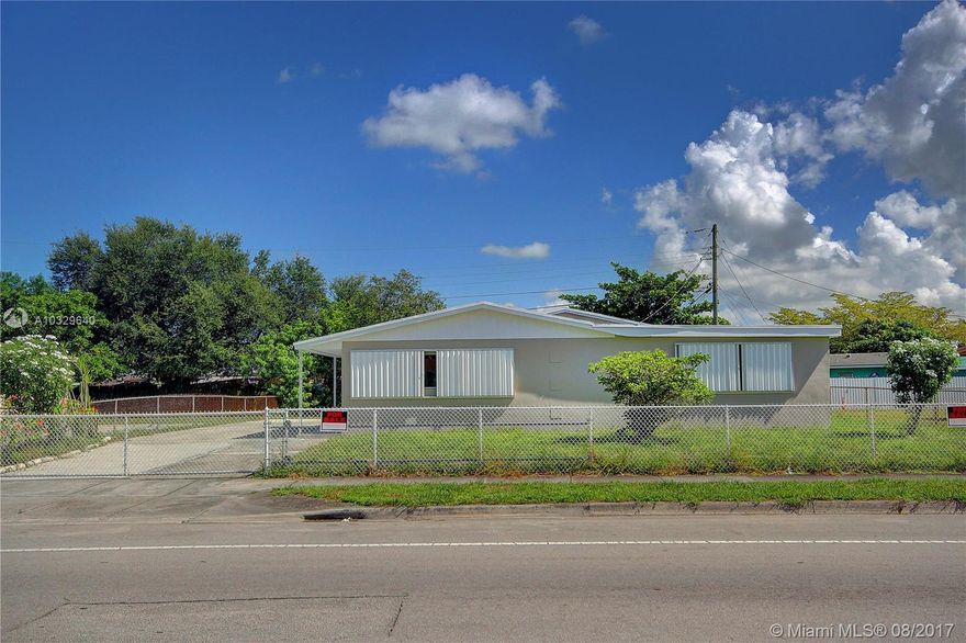 Move in ready - completely remodeled 3/2 single family house with enough Sq. Footage to add 1 more bedroom! Brand new kitchen, bathrooms and new flooring throughout the house. Spacious yard allows for a big pool. House is completely fenced in with room for carport on side of the house.