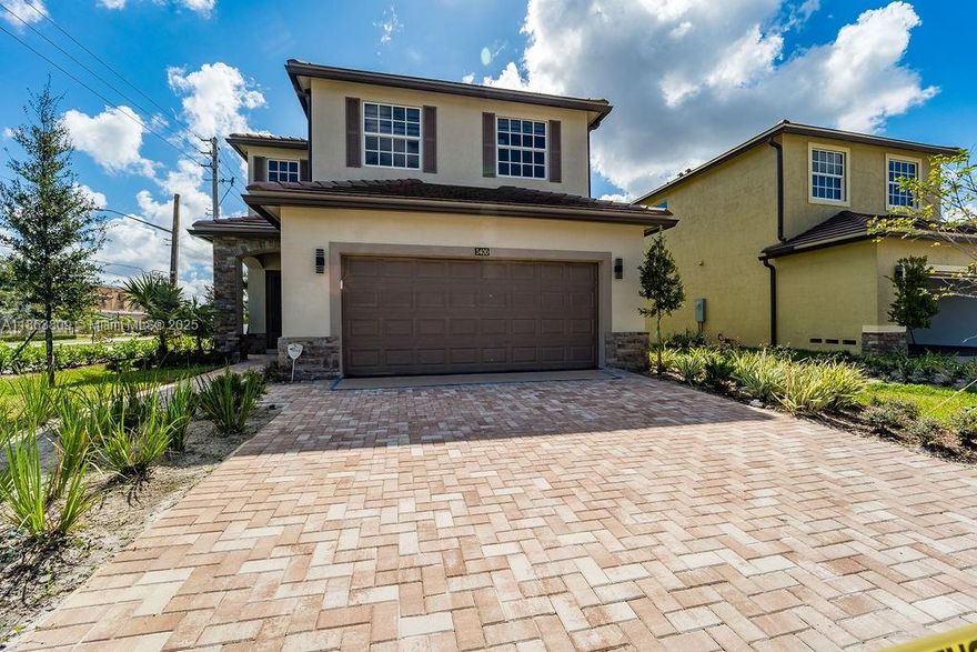 Building legacy one home at a time – brand-new, well-built modern 4BR/2.5BA home featuring an open floor plan, quartz countertops, premium stainless steel appliances, fire sprinklers throughout for added safety, and a fire extinguisher installed inside the home. The elegant master suite offers a spacious walk-in closet and high-end finishes. Additional features include a 2-car garage and zebra blinds throughout. Generous backyard, perfect for entertaining or relaxing.
Home insurance approx. $1,500/year (including windstorm coverage). Low HOA fee of $200/month. Builder’s 10/2 Warranty included for peace of mind. Built by Custom Home Builder Kenny Davis Constructing.
Prime location near major highways, shopping, and dining. Easy to show—contact the listing agent for details.