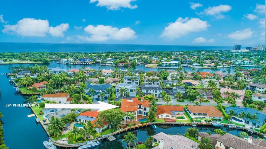 BACK ON THE MARKET! A true waterfront masterpiece estate! Located right in the heart and soul of beautiful Boca Raton, this home is just minutes from downtown Mizner, steps to local eateries, parks and fine dining, making this location THE place to be. This majestic marvel awaits your arrival with a meticulously placed paved royal courtyard and 3 car garage, including an electric vehicle charging station. This custom built home has a modern, Spanish style flair, making this residence a timeless classic. With full ocean access, you have water frontage that is over 100 feet of deep water, with a full service dock and no fixed bridges. Almost perfection with uncompromising craftsmanship, gourmet kitchen, private sauna, pool, spa, and beautiful landscaping. The possibilities are endless!