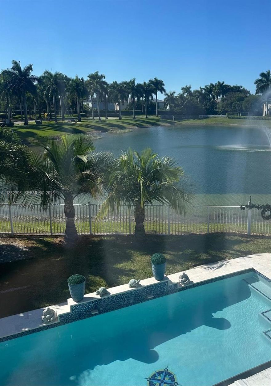 Recently Remodeled 4-Bedroom, 3.5-Bath Home with Pool & Lake View in Prime Location. Featuring 4 spacious bedrooms and 3.5 beautifully designed bathrooms,  those seeking ample space. Enjoy serene lake views from nearly every room, adding a peaceful and picturesque backdrop to your daily living. Step outside to your private backyard oasis, complete with a sparkling pool that’s only 3 years old and still under warranty—a perfect space for relaxation or entertaining. The garage has been thoughtfully converted into an additional bedroom, providing extra living space to suit your needs. This home is ideally located in one of the area's most sought-after neighborhoods, with nearby parks, walking trails, and top-rated.