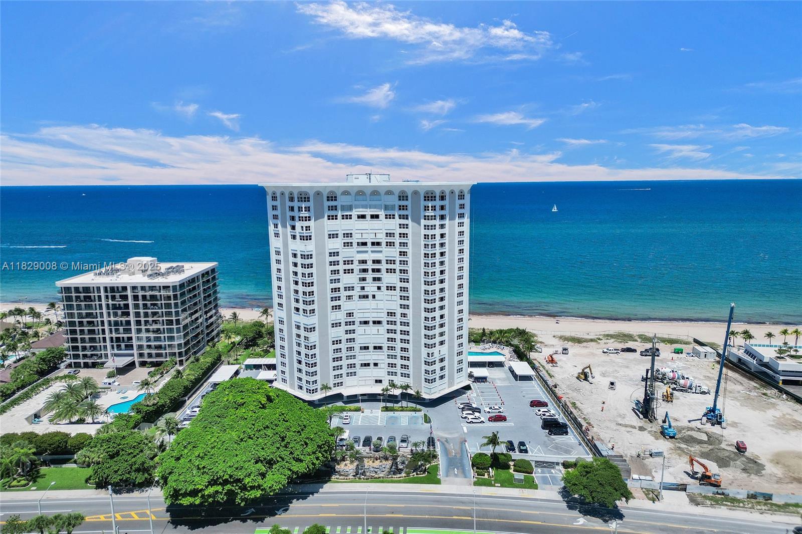 Beautifully Remodeled Oceanfront Condo with Breathtaking Views
Wake up to spectacular sunrises over the ocean—right from your bed! This stunning 2-bedroom, 2-bath residence is located in a beautifully renovated oceanfront building and features a spacious balcony that doubles as your outdoor living room. Enjoy ocean views from your kitchen and the comfort of a split floor plan with a private guest suite—perfect for visitors or extended stays. The unit includes in-unit laundry and stylish modern updates throughout. Resort-style amenities offer a fitness center, billiard room, heated pool, patio with BBQ grills, and direct beach access. Coastal living at its finest!