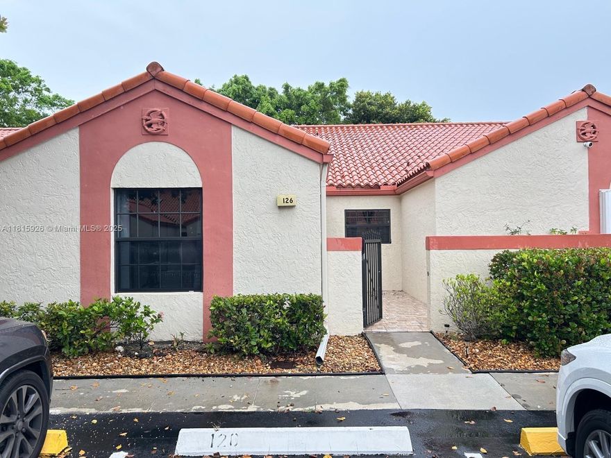 Charming villa for sale! Choose from a 2-bedroom or 2-bedroom + den layout. This home features an open kitchen with granite countertops, impact windows, and tile floors. Enjoy a guest bathroom designed for convenience, and a relaxing enclosed patio with lake views. Located in a gated community with top-notch amenities, including, gym, tennis and basketball courts, 4 polls and Jacuzzi, Playground, Racquetball Court outdoor, storage for boats and jet-ski, Game room and Library. Close to parks, trails, and I-95 for easy commuting. Perfect for full-time living or a vacation retreat! *Measurements and information pertaining to listing are approximate and deemed accurate but not warranted. Neither the seller nor the listing agent assumes any responsibility for EO.