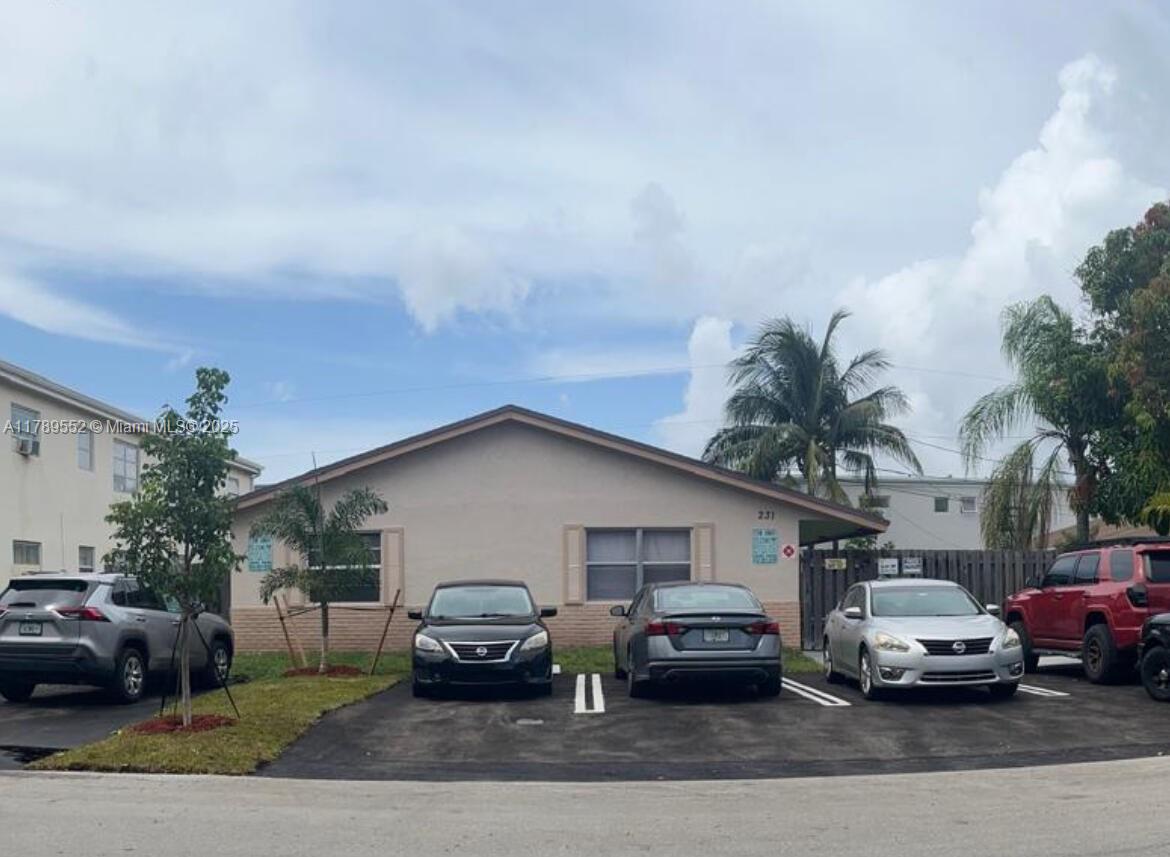 - Great opportunity in the heart of Pompano Beach, conveniently situated 5-10 minutes from the Beach, all 3 apartments have upgrades like, electrical panels, water heaters, Tiles, plus new roof, Fence, attic insulation, driveway and room already finished for a laundry with tankless water heater. This 3 Units each are identical layout have a 2/1 set up, many possibilities, long term Tenants, Rents are below Market, No HOA. Needs few Repairs, easy access to major highways, and tremendous potential for investors