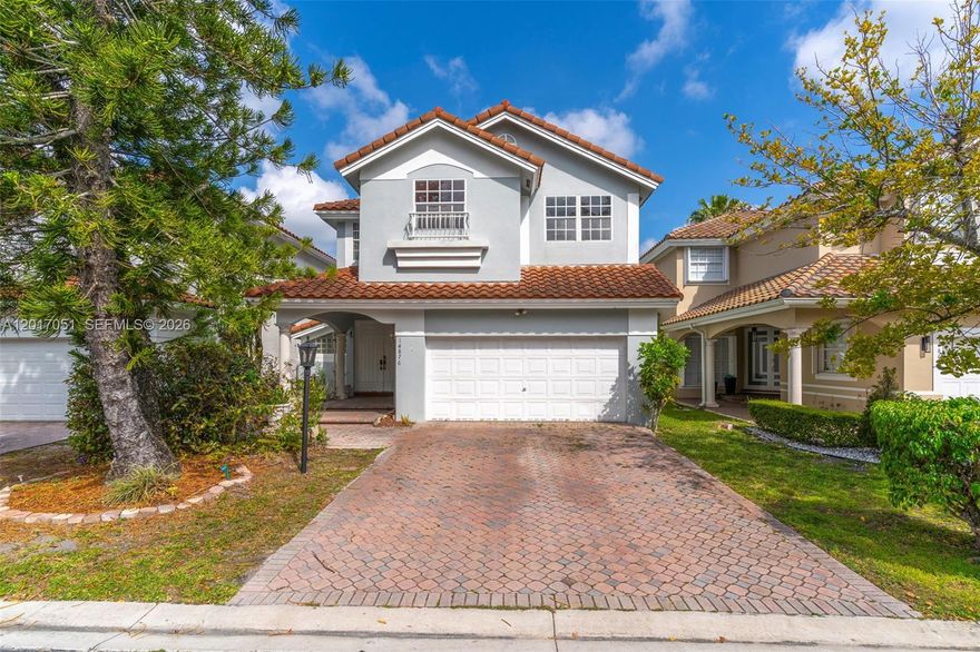 Welcome to this spacious 3-bedroom, 2-bathroom waterfront (lakeside) home located in the prestigious 24-hour guard-gated community of Three Lakes in West Kendall. This 2-story residence offers 2,415 sq ft of living space on a 6,423 sq ft lot with breathtaking lake views and your own private pool — the perfect backdrop for South Florida outdoor living. The open floor plan offers great bones and an excellent opportunity for a buyer looking to personalize and add their own touch. Three Lakes is one of Miami-Dade's most sought-after lake communities, offering resort-style amenities including access to a 300-acre crystal-clear freshwater lake for boating and jet skiing (up to 22 ft), community pool, clubhouse, tennis courts, volleyball, racquetball, fitness center, boat ramp, and gated boat/RV storage. Minutes from Zoo Miami, top-rated schools, major expressways, shopping, and dining. Priced to reflect condition — this is a rare opportunity to own a waterfront pool home in one of Kendall's most desirable gated communities. Schedule your showing today!