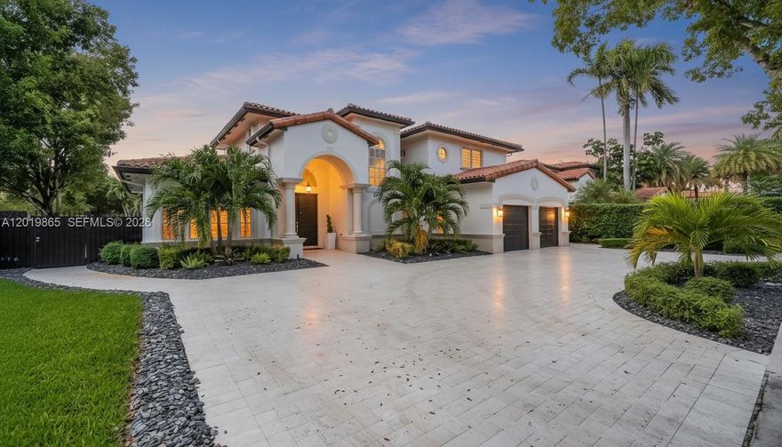 This MOVE-IN READY 5-bedroom, 4-bathroom residence in the GATED community of Silvercrest South is the kind you’ve been looking for in Miami Lakes. Positioned on a CORNER LOT, it feels bright, peaceful and welcoming from the moment you walk in.
Multiple sliding glass doors blur the line between the indoors and the outdoors, connecting the living room, formal dining room, and family room to a RESORT-STYLE BACKYARD that will be like your own private escape. Elegant white tile flooring, artificial turf, a retractable awning, and a sleek louvered pergola create an oasis perfect for entertaining, unwinding, and enjoying South Florida weather year-round.
The layout is just as practical as it is beautiful, with a DOWNSTAIRS BEDROOM AND FULL BATHROOM ideal for guests, multigenerational families, or a quiet home office setup. There is NO CARPET anywhere, giving the entire space a cleaner, more elevated feel while making upkeep easy.
Additional highlights include ALL 4 BATHROOMS REMODELED, abundant natural light, open-concept living spaces, an ENORMOUS circular driveway, separate laundry room, accordion shutters, and a two-car garage with epoxy flooring.
Conveniently located near schools, parks, shopping, dining, and major highways.
You know that feeling when you walk into a house and immediately stop comparing it to the others you’ve seen, because it stands out, checks all boxes, and you want to make it your home? You will get it here. Come experience it before someone else does.