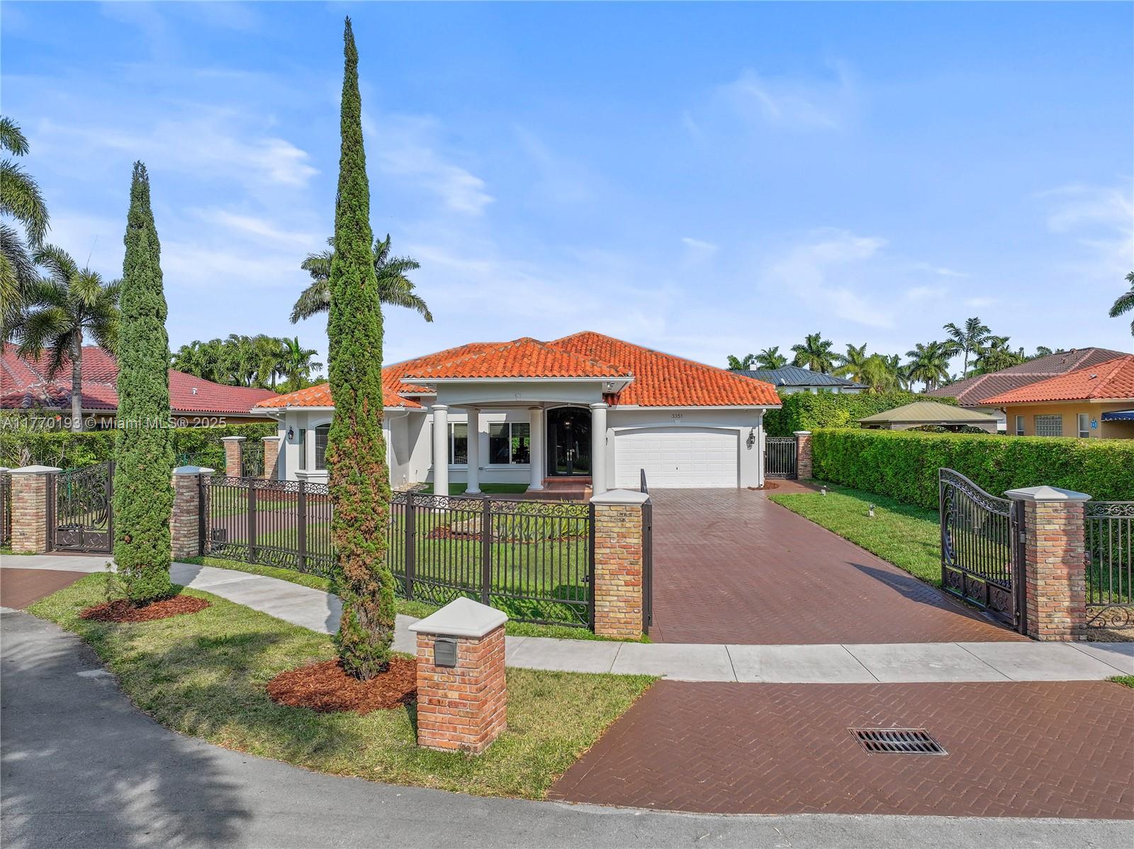 Property for Sale at 3351 Sw 134th Pl, Miami, Broward County, Florida - Bedrooms: 5 
Bathrooms: 4  - $1,700,000