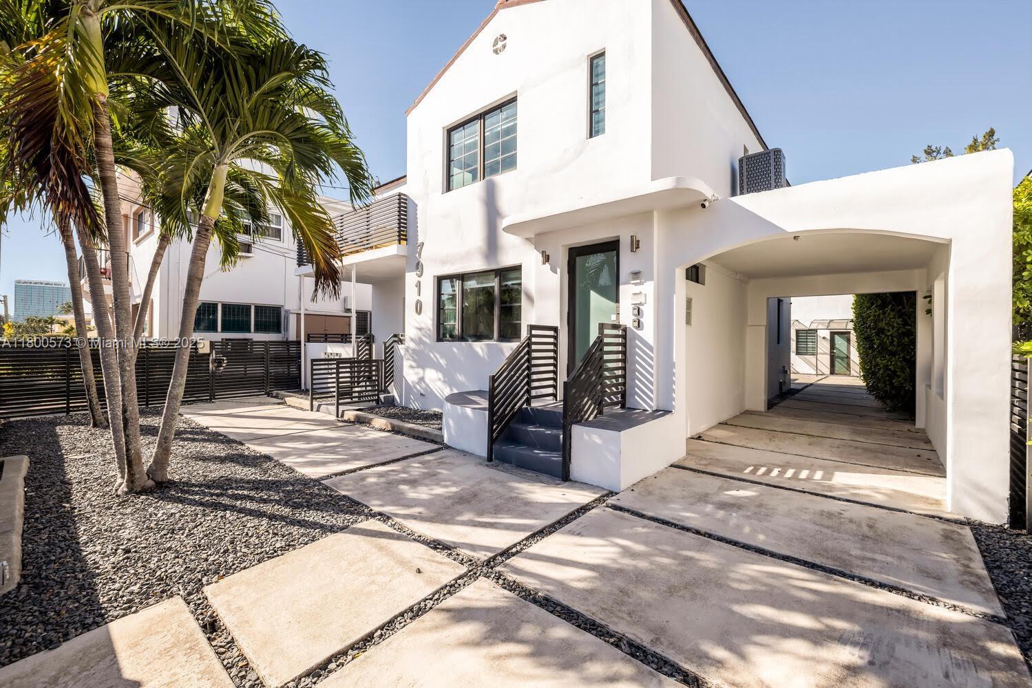 Rental Property at 7910 Byron Ave 1, Miami Beach, Miami-Dade County, Florida - Bedrooms: 2 
Bathrooms: 1  - $2,900 MO.