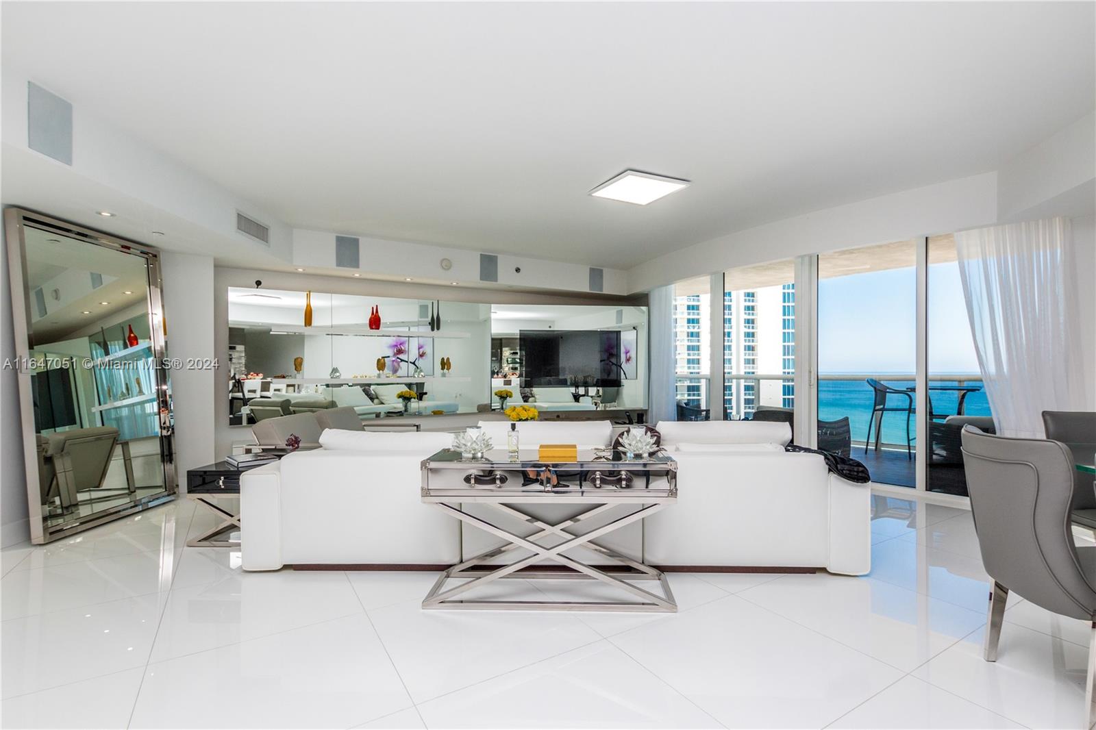 Rental Property at 17201 Collins Ave 1807, Sunny Isles Beach, Miami-Dade County, Florida - Bedrooms: 2 
Bathrooms: 3  - $7,000 MO.