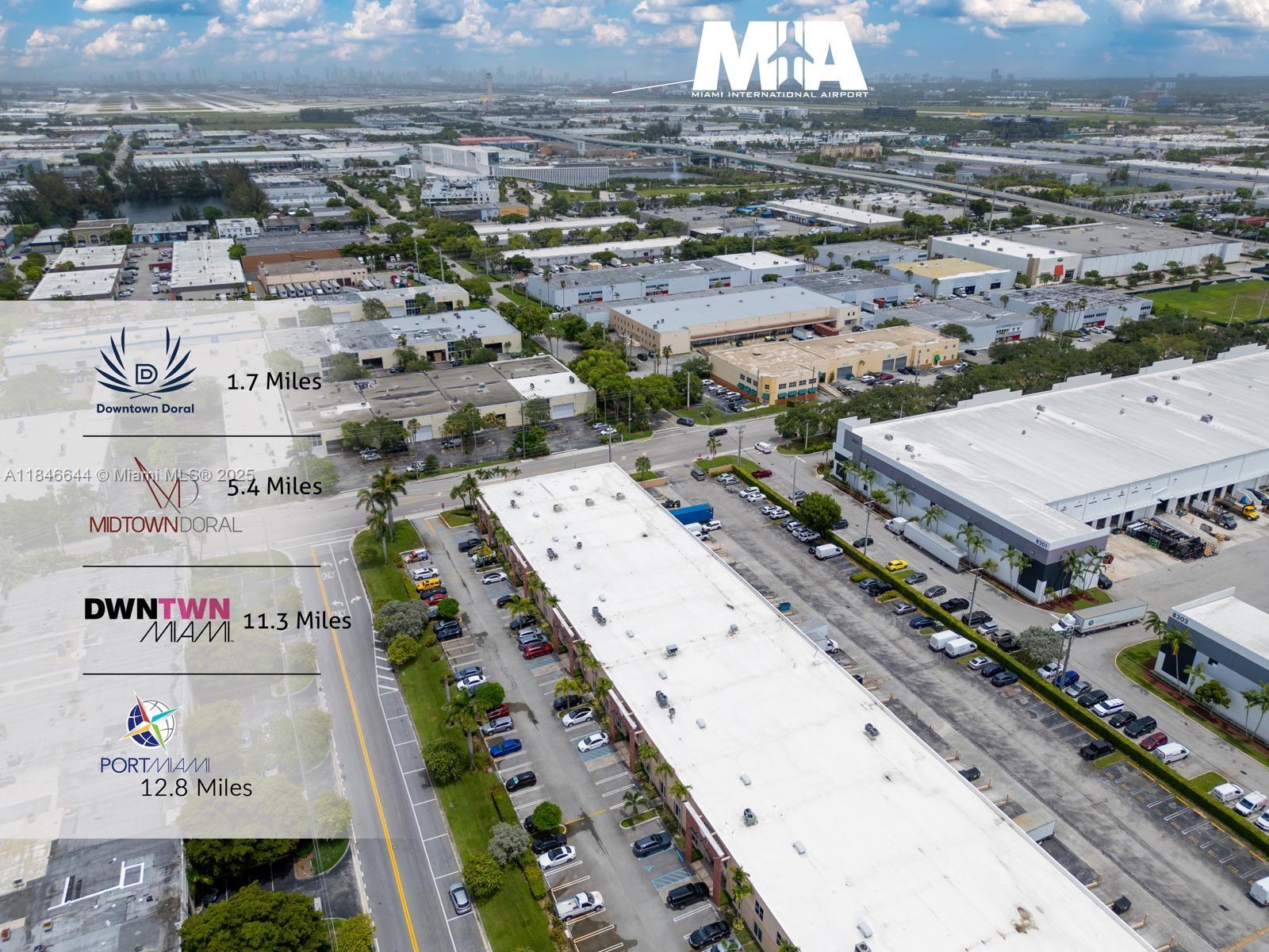Turnkey cold storage & logistics-ready warehouse in Doral! ±5,200 SF with ±1,100 SF operational walk-in cooler, retail front, kitchen, and mezzanine offices. 3 bay doors + 1 ramp ideal for high-volume logistics. Prime location just minutes from MIA. Currently occupied by a flower wholesaler who may offer shared dry storage or subcontract logistics support. Ideal for food distributors, florals, catering, or cold-chain ops. Commercial Rental. Move-in ready.