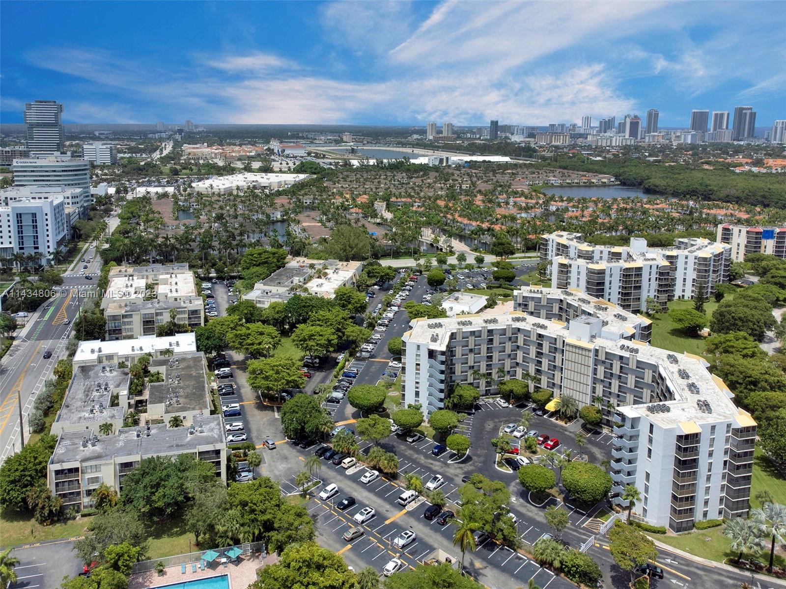 Experience prime living in this impeccably maintained 1 bed, 1.5 bath condo. Nestled near Aventura Mall and just 5 minutes from the beach, it offers both convenience and relaxation. Across the street from the Turnberry Golf Course and bordering the Aventura walking circle, it's a haven for golfers and leisure enthusiasts alike. This condo encapsulates Aventura's essence, providing a harmonious blend of upscale living and a vibrant community, perfect for embracing the coveted Florida lifestyle. This unit has been well maintained and is ready for its new owner. Very easy to show on short notice. Condo requires one occupant to be 55 plus years of age. Finance offers require 25% down payment.