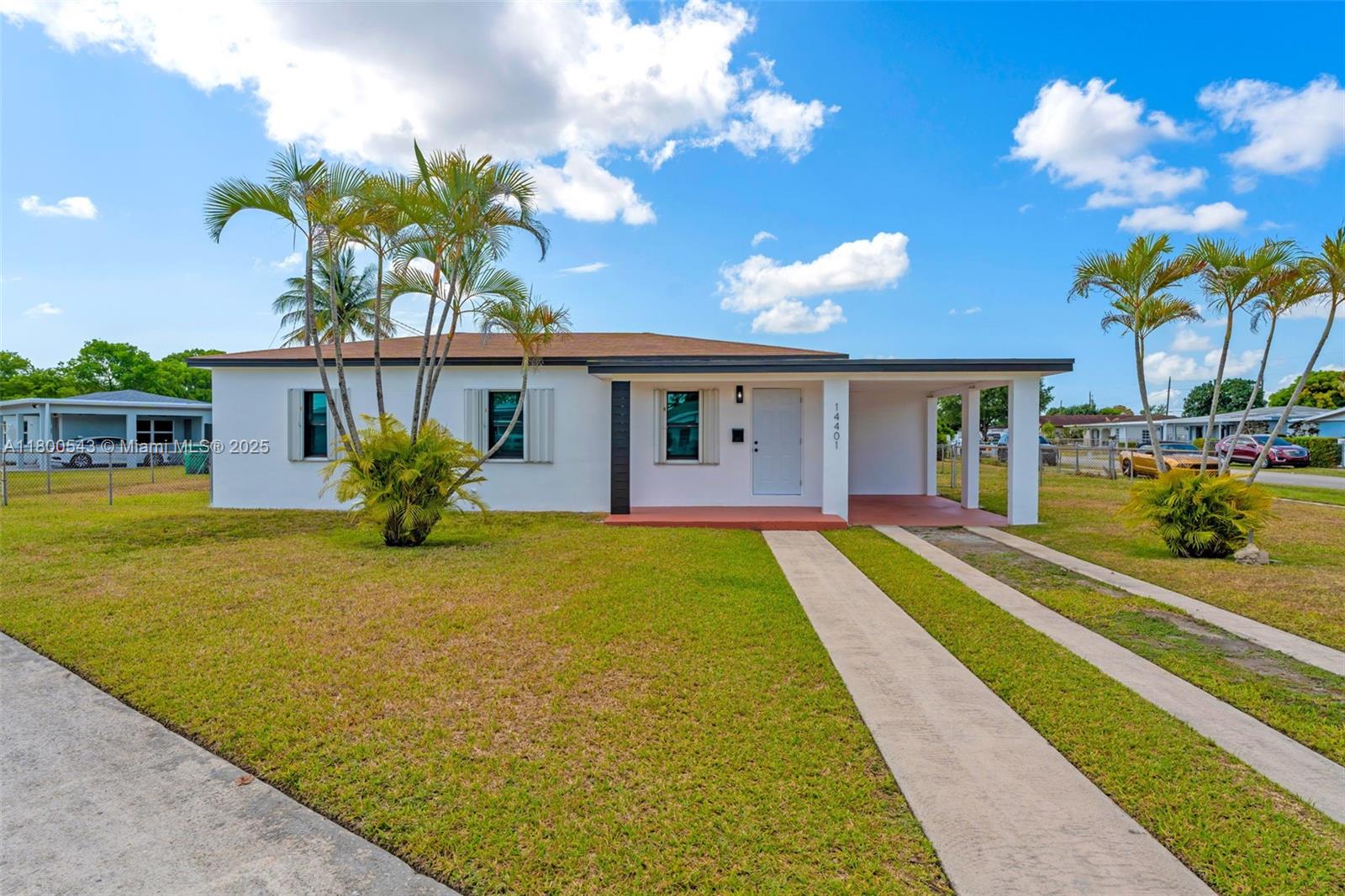 Property for Sale at 14401 Pierce St, Miami, Broward County, Florida - Bedrooms: 3 
Bathrooms: 1  - $549,999