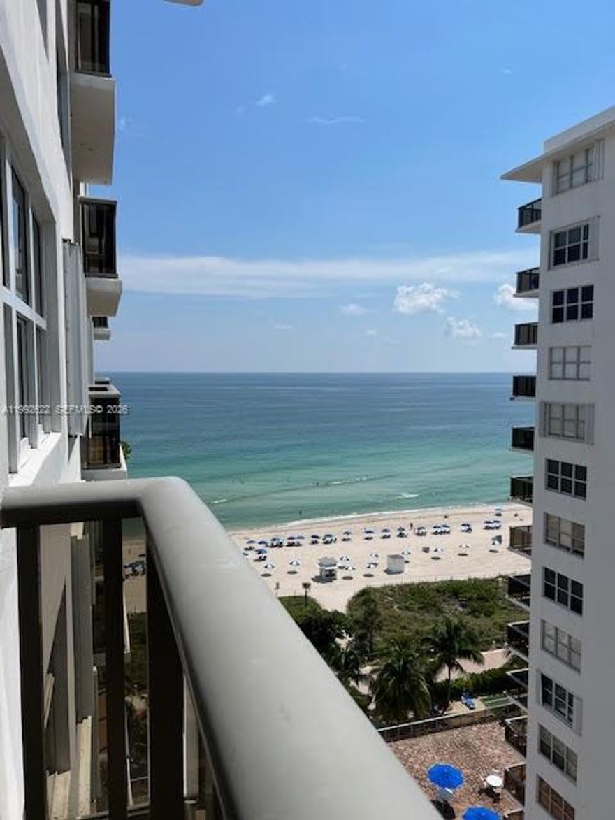 Miami Beach 2 bdrms 2 baths at Maison Grande oceanfront condominium Unit is furnished All tiled and has ocean view from the balcony. Walk to shops and restaurants Close to South Beach and Aventura Mall.
