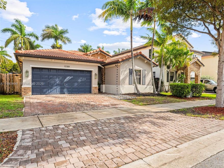 **Seller Must Sell** Step into modern elegance with this stunning single-family residence in the highly desirable, growing community of Cutler Bay. This meticulously maintained home is a perfect harmony of style and functionality, featuring a spacious open-concept floor plan designed for contemporary living. As you enter, you are greeted by soaring ceilings and high-end flooring that lead you into a gourmet kitchen, complete with premium stainless steel appliances, custom cabinetry, and sleek countertops—an absolute dream for those who love to entertain. The expansive primary suite serves as a true sanctuary, boasting a walk-in closet and a spa-inspired bathroom with beautiful finishes. One of the standout features of this home is the oversized, fully fenced backyard, providing a private tropical oasis with more than enough room for a swimming pool, a playground, or an outdoor kitchen for weekend gatherings.Location is unbeatable, placing you just minutes from the Black Point Marina, the scenic Old Cutler Road, and a variety of parks, shopping centers, and top-rated schools. With easy access to the Florida Turnpike, commuting to Miami or the Florida Keys is effortless. This move-in-ready gem offers the quintessential South Florida lifestyle in a quiet, family-oriented neighborhood. Welcome to your forever home!