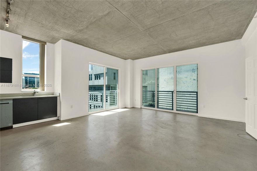 Amazing unit in the heart of Downtown Miami! This 2-bedroom, 2-bathroom condo offers enclosed bedrooms, a wraparound balcony, in-unit washer/dryer, hurricane impact windows, and much more. The unit will be delivered freshly painted with brand-new bathroom cabinets. Currently leased until May 2026, this property provides immediate rental income and a turnkey investment opportunity. Enjoy everything Downtown Miami has to offer right at your doorstep—walk to Miami Dade College, Bayside, Kaseya Center, shops, restaurants, and cafés, with the free Metromover just outside the building. Loft Downtown Condo features 24-hour front desk and security, a pool, and a club room for residents to enjoy.