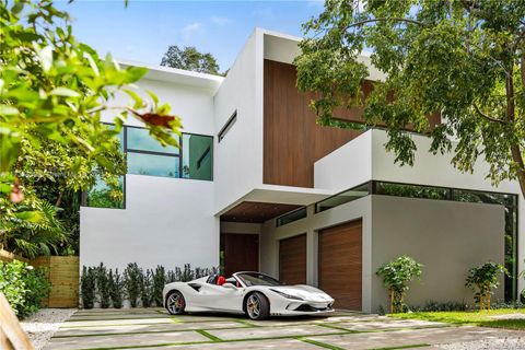 A home in Miami