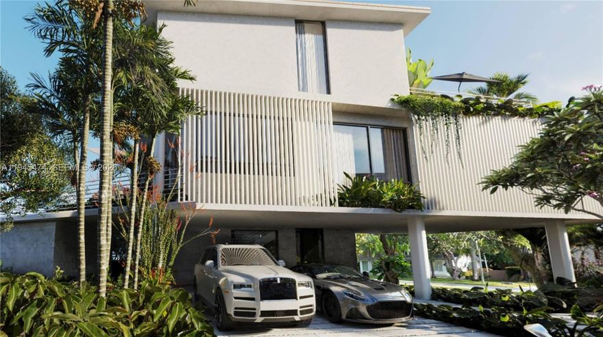 Villa Vento is a striking newly constructed architectural residence that defines modern luxury in one of Miami’s most private, bay-adjacent settings. Located on Prescott Lane, a secluded private road, the home enjoys open bay and downtown skyline views within one of the area’s most desirable residential enclaves.

Set on a 10,068 SF lot, the residence spans 7,792 SF of total building area, including 4,659 SF under air and 2,814 SF of expansive terraces designed for seamless indoor-outdoor living. Clean lines, strong geometry, full-height glazing, and refined interior-exterior connections define the architecture, creating a light-filled and visually dynamic home.

The residence features 4 bedrooms & 3.5 bathrooms, thoughtfully arranged to balance openness & privacy. Interior highlights include custom millwork, a wine refrigerator, natural stone finishes, and warm neutral materials throughout. An elevator services all levels, & 3 covered parking spaces add everyday convenience. A Raymond Jungles designed landscape enhances privacy and creates a serene residential atmosphere. Generous outdoor living areas and bay views complete the experience, delivering quiet tropical luxury.

Villa Vento is part of Prescott Estates, a collection of 5 ultra-private villas conceived as a Miami landmark reborn. Welcome to a new standard for the next generation of luxury living.

Inquire about a 3D development tour. All images are artist’s renderings provided for illustrative purposes.