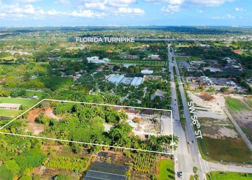 A rare opportunity to own in Miami’s coveted Horse Country community! Perfectly situated on Miller Drive (SW 56th Street), this 4.6-acre property offers unmatched visibility in a rapidly growing area. Zoned single-family residential, it is ideal for subdividing and developing luxury homes, and can also be used to build a church or church complex thanks to the county’s flexible zoning regulations in the area. With high drive-by traffic and steady neighborhood expansion, this property is not only a unique lifestyle opportunity but also a secure long-term investment.

OWNER FINANCING AVALIABLE