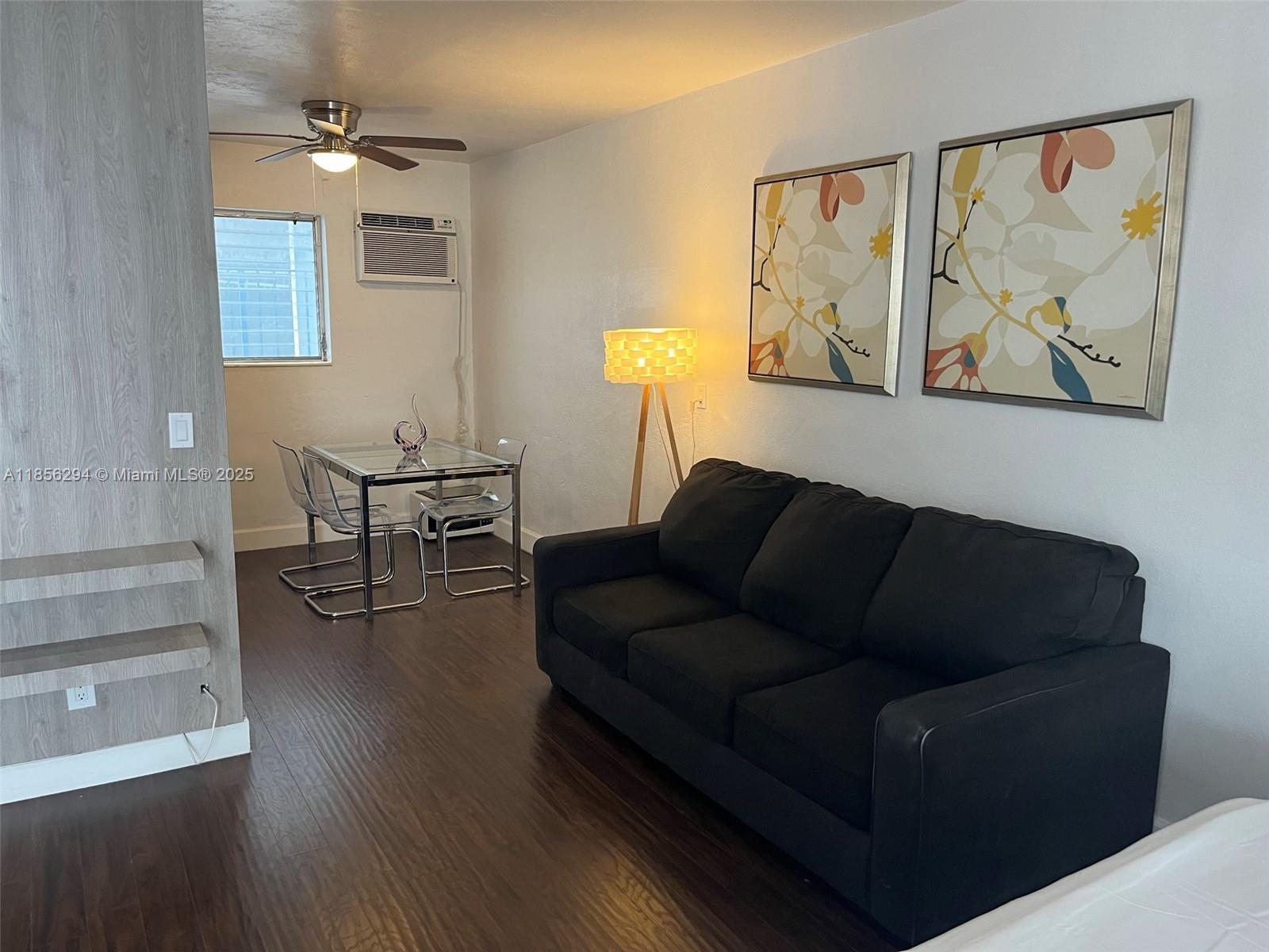 Cozy, remodeled FURNISHED Studio in the center of South Beach! Minutes away from the beach.. Full kitchen. Very safe neighborhood. Property is gated, code needed to access. Spacious closets/storage. First, Last + Deposit. ONE optional PARKING spot available for $100/month. Text Listing Agent Only. 6 months & 1 day required. For shorter term options please text. Thank you