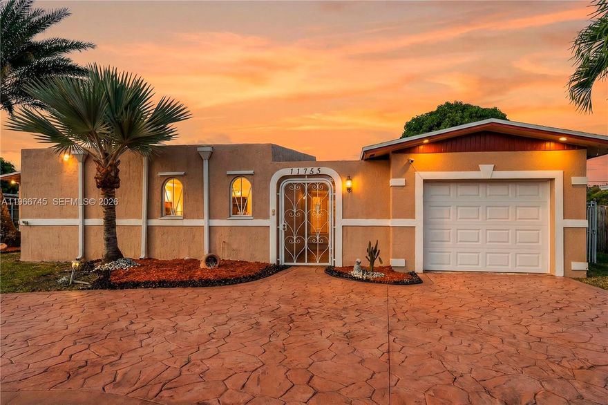 10,000 sq ft corner lot • No HOA • Roof 2016 • New AC 2021
3-bedroom, 2-bath home situated on a 10,000 sq ft fenced corner lot in Miami 33177 with no HOA. Large lot offers potential room for a pool, outdoor living expansion, boat storage, or additional parking. Roof replaced in 2016 and central AC system replaced in 2021.
Interior layout includes designated living and dining areas with natural light throughout. Fully fenced perimeter provides defined outdoor space with multiple access points due to corner positioning.

Located near Southland Mall, South Dade Government Center, and Larry & Penny Thompson Park. Convenient access to the Florida Turnpike and US-1 for commuting. Nearby grocery stores, retail centers, and dining options within short driving distance.

Corner lot positioning provides added frontage and separation from neighboring properties. No HOA restrictions.