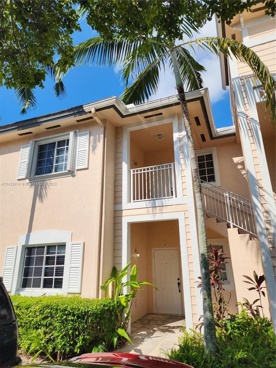 Location, Location this villa-style apartment feature kitchen with a granite counter top, washer, and dryer in the unit.
