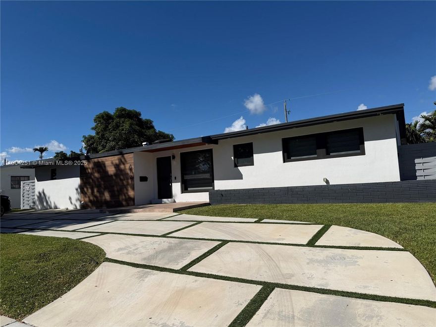 Stunning 4-bedroom, 2-bath single-family home in the heart of Cutler Bay featuring a beautiful private pool! This modern residence offers an open-concept layout with stylish finishes, a bright and spacious living area, and a fully upgraded kitchen with quartz countertops and stainless-steel appliances. The master suite provides comfort and privacy, while the updated bathrooms and elegant tile flooring add a contemporary touch. Step outside to your own tropical oasis a large backyard with a sparkling pool and a perfect space for entertaining or relaxing with family and friends. Conveniently located near great schools, parks, shopping, and major highways. A true South Florida gem, move-in ready!