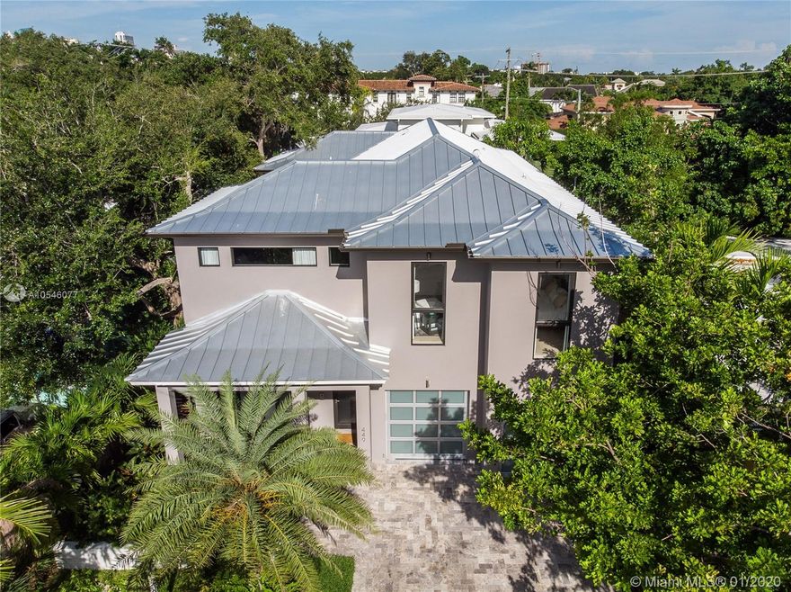 A beautiful modern new construction estate in the heart of Victoria Park in Fort Lauderdale. Fully automated smart home (lighting, audio, AC, alarm and security camera system). Grand living areas with open layout and large windows allowing for tones of natural light throughout the home! Spacious kitchen with Italian style cabinets, stainless steel appliances, quartz countertops and large island overlooking the family area and patio with pool. Amazing yard with covered patio, custom lighting great for weekend relaxation in the pool or entertaining guests. The large master suite features  2 walk-in closets and separate tub and shower. The finest finishes throughout.