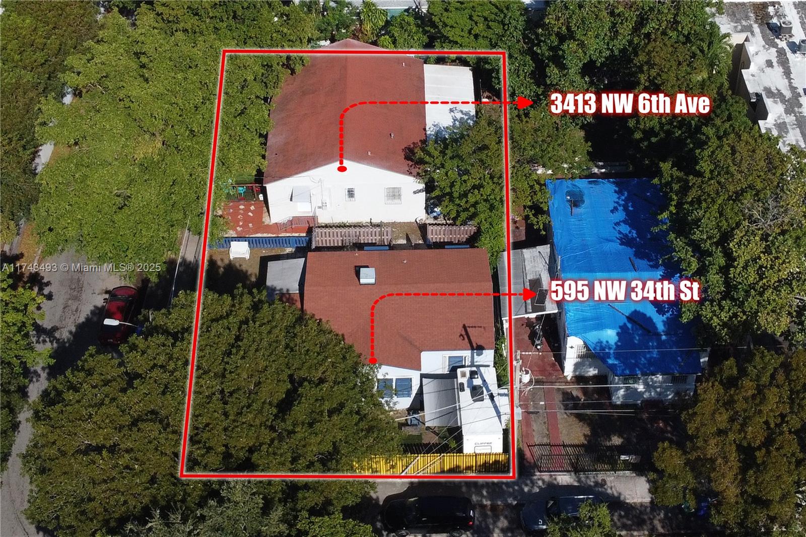 Property for Sale at 3413 Nw 6th Ave, Miami, Broward County, Florida - Bedrooms: 2 
Bathrooms: 3  - $1,050,000