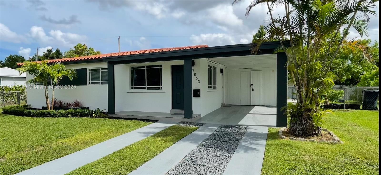 Property Hub 1 exclusively presents 7860 SW 33rd Ter. Purchase this NON HOA single-family home located in the E. side of Westchester - a desirable family-friendly neighborhood & good public schools. Home is located on a low-through street, and labeled "X" flood zone.Remodeled 3 bed 2 bath with oversized room sized walk-in closet. Property yields 1,577 adj. sf. built on a concrete slab and sits on a +/-8,240 sf lot with a 1 car carport + adjacent laundry / utility room + room on both sides of the property to park boats/RVs's or add vehicles. Close proximity to Bird Rd, Coral Way, and 826 ramps ensures easy access to everything Miami has to offer. Walking distance to Publix, Target, and many other restaurants as well as Tropical Park.