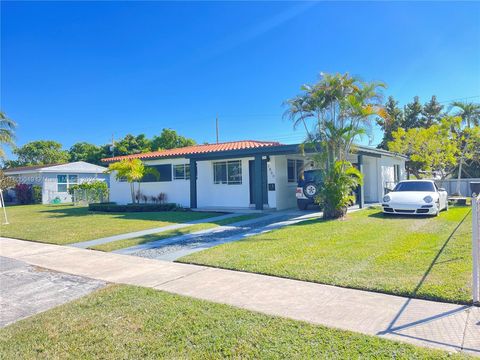 A home in Miami