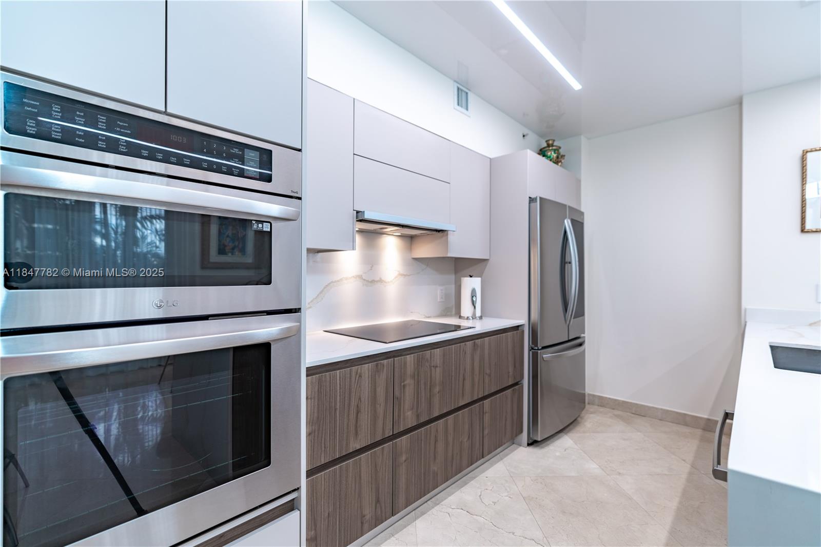 This one-of-a-kind, fully remodeled, and furnished 3-bedroom, 2-bathroom unit is now available July 30 1 ,2025 . What sets this unit apart is its remarkable feature of having over 1000 sq ft of outdoor space, perfect for hosting dinners, parties, or enjoying quality family time in the open air. Amenities pool, jacuzzi, gym, synagog, valet parking. Prime location is just across the street from the beach, and within a 2-minute distance from various 5-star restaurants and banks, shops, top school, playgrounds and soccer filed providing the ultimate convenience and luxurious lifestyle. All offers are welcome .Easy to show !