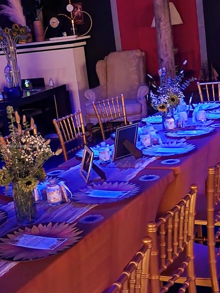 Experience a rare slice of paradise in South Florida with this luxurious and private estate, featuring a large pool, no direct neighbors, and a built-in stage perfect for hosting unforgettable events or special gatherings. Sitting on an expansive lot with space for over 300 vehicles, this property offers endless potential—whether you’re seeking an exclusive residence or a high-performing Airbnb investment. Its unique blend of privacy, space, and versatility makes it a true standout in the market. This is a must-see opportunity—