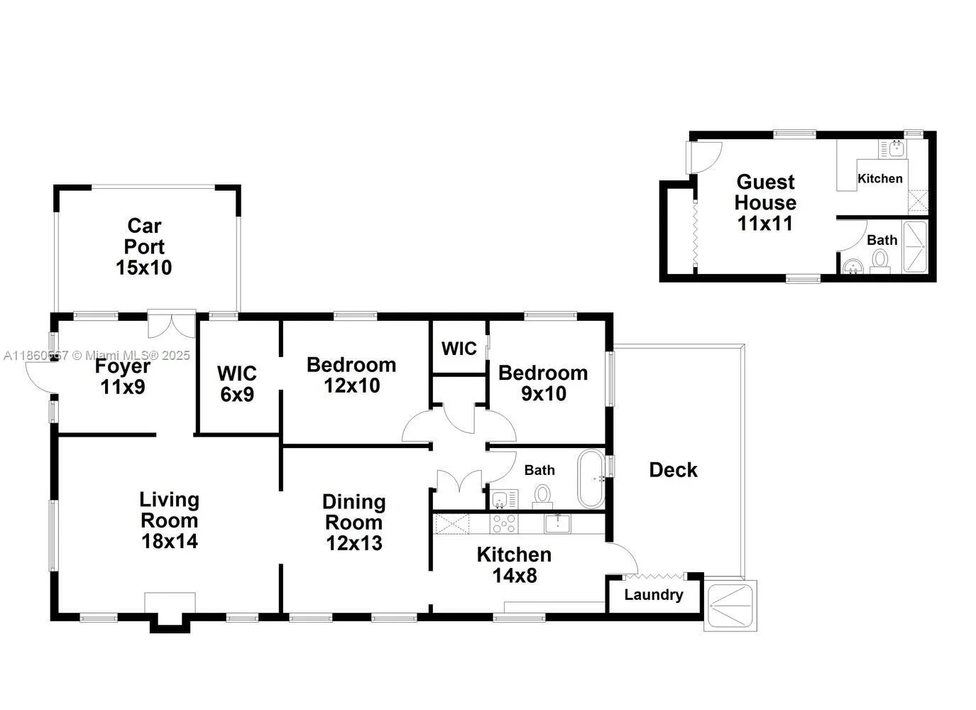 Coral Gables, Florida 33134, United States, 3 Bedrooms Bedrooms, ,2 BathroomsBathrooms,Residential,Active,197951