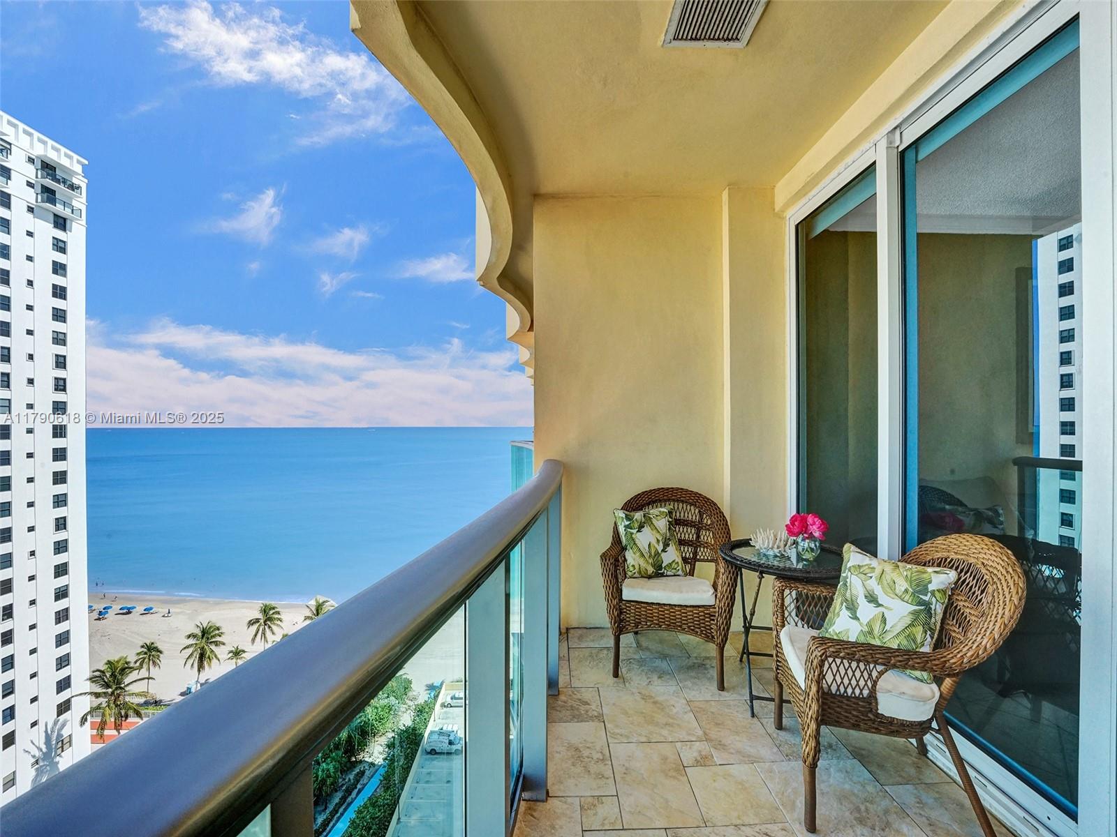 Rental Property at 2501 S Ocean Dr Ph1, Hollywood, Broward County, Florida - Bedrooms: 1 
Bathrooms: 1  - $2,900 MO.