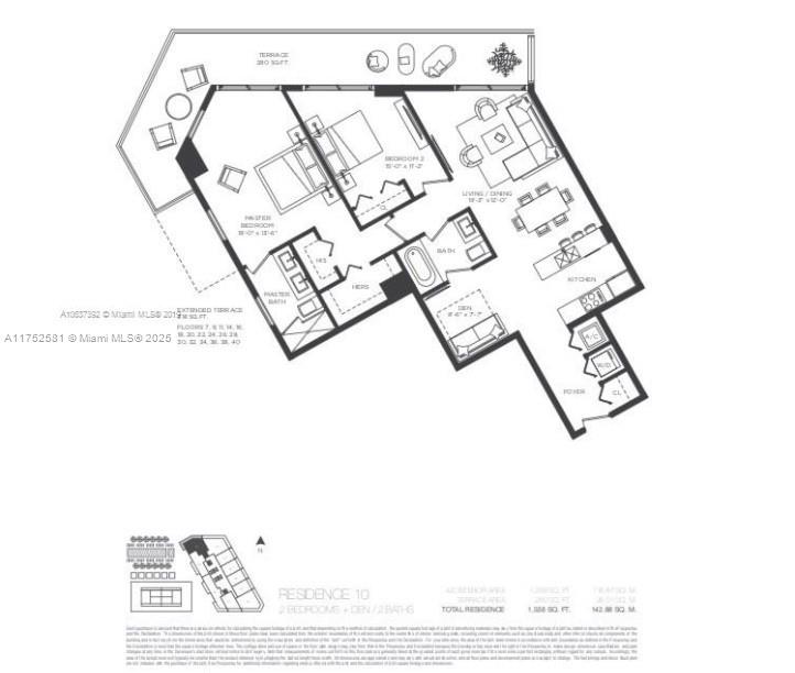 Property for Sale at 501 Ne 31st St 910, Miami, Broward County, Florida - Bedrooms: 2 
Bathrooms: 2  - $645,000