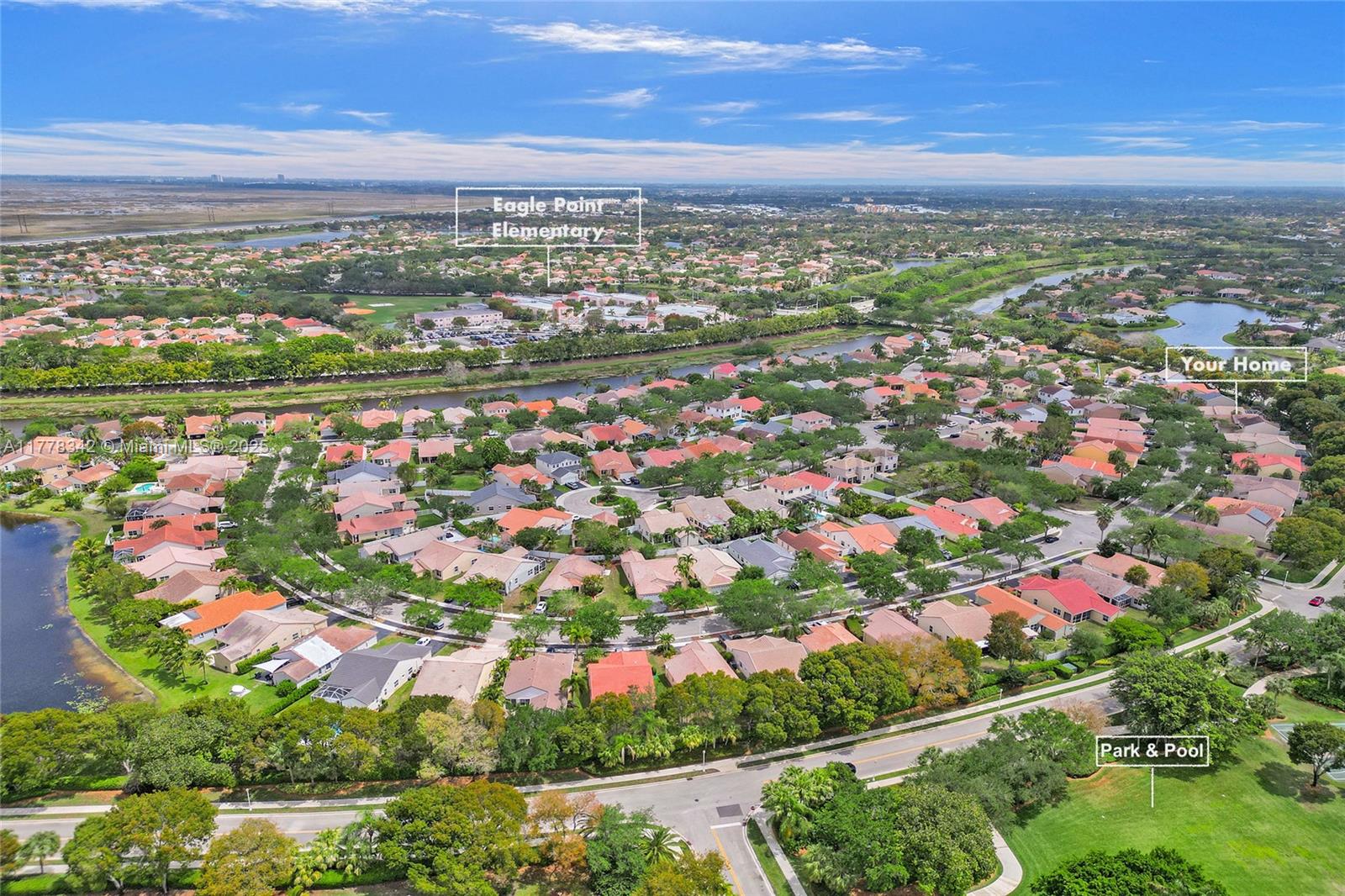 Property for Sale at 648 Sand Creek Cir, Weston, Broward County, Florida - Bedrooms: 4 
Bathrooms: 2  - $739,000