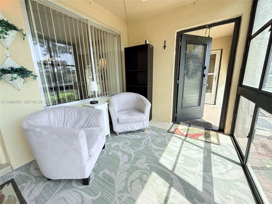 Welcome to this beautifully maintained 2-bedroom, 1-bathroom condo nestled in a desirable 55+ community, offering serene lake views from every window. This light-filled residence features a spacious and functional layout, complemented by tile flooring throughout for easy maintenance and a clean, modern feel.
The updated kitchen is equipped with sleek stainless steel appliances, perfect for both everyday living and entertaining. A dedicated laundry room provides added convenience and comfortably accommodates a full-sized front-loading washer and dryer.
Wake up each morning to tranquil water views and enjoy the peaceful surroundings this community has to offer. Whether you're relaxing at home or exploring the neighborhood amenities, this condo delivers comfort, style, and a truly picturesque setting.