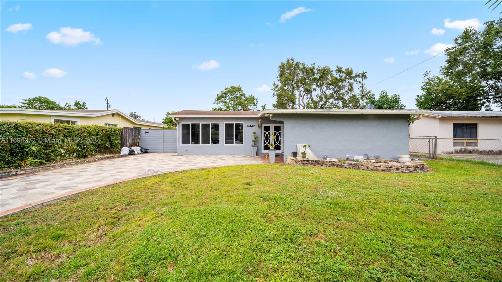 Property for Sale at 6447 Custer St, Hollywood, Broward County, Florida - Bedrooms: 3 
Bathrooms: 2  - $514,900