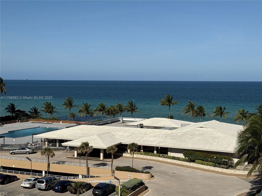 Perfect winter get away, ocean front building, Ocean view, clean and cozy 1 bedroom 1/2 bath, fully furnished.  All amenities building. Near Aventura Mall, Gulf Stream racing, banks, restaurants, stores and more.