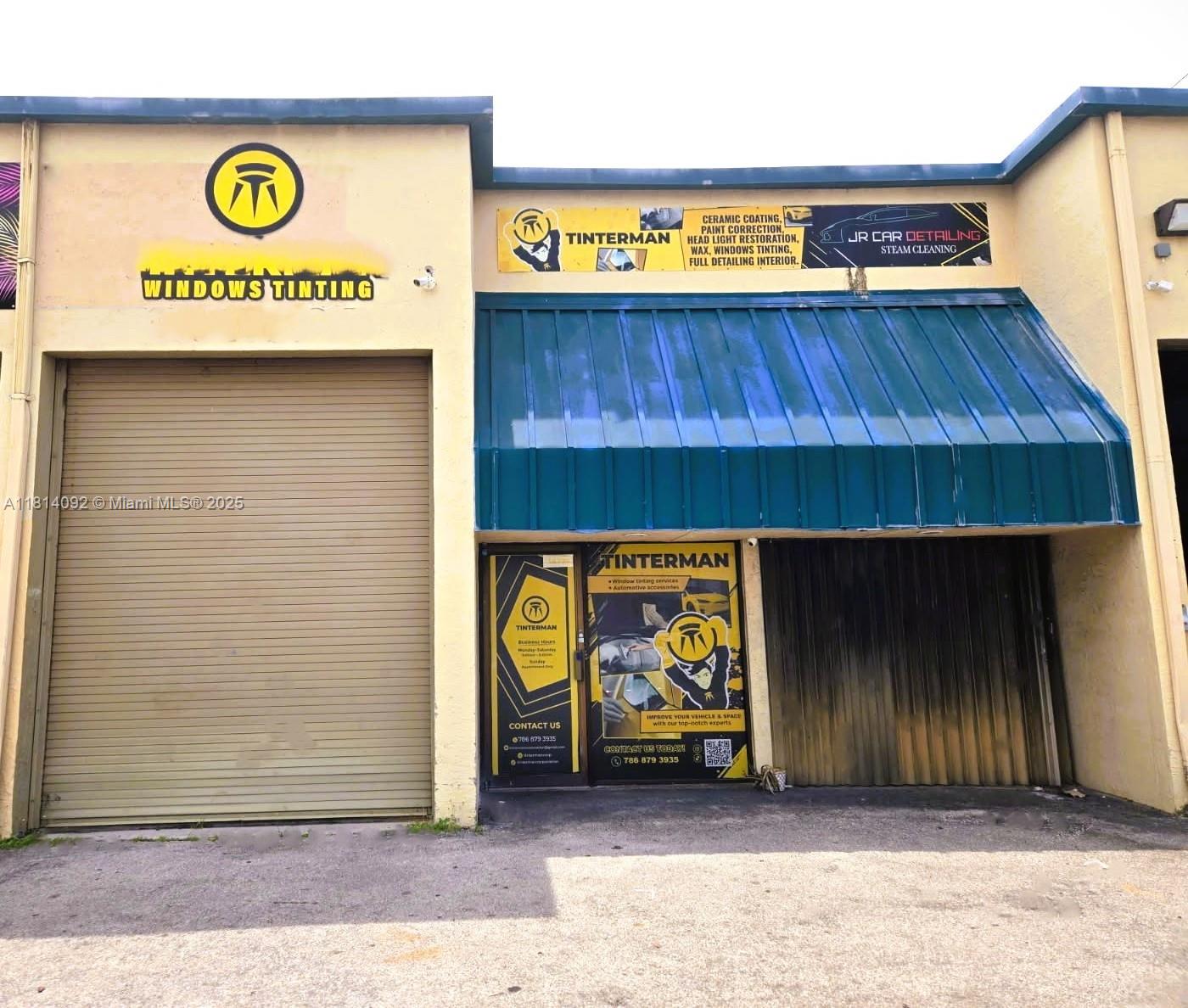 Spacious warehouse with approx 1300 sq ft for lease in South Miami-Dade location near Cutler Bay, close to FL Turnpike (Exit 13), Eureka & Quail Roost, US 1 (S DIXIE HWY). Huge, rolling bay door offers easy loading. A private, rear office space, plus half bath, offer a comfortable & spacious work area. High visibility, high traffic area will allow your business more exposure. Landlord prefers minimum 1+ year lease.