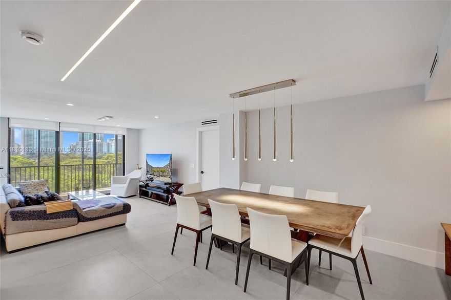 One-of-a-Kind Modern Apartment in Prime Aventura Location
This fully remodeled apartment offers a sophisticated layout designed to maximize space, comfort, and natural light. Finished by a high-end general contractor, no detail was overlooked.
Beautiful 48x48 Spanish porcelain tile, designer kitchen with quality cabinetry and appliances, Spacious master bathroom with large vanity, LED mirror, glass-enclosed shower, and custom tile, Oversized walk-in master closet, Bright guest bedroom with closet space, Stylish guest bathroom with modern finishes, New ductwork, modern AC vents, new AC unit, New electrical panel, and all new electrical wiring. Balcony with wood mosaic flooring overlooking scenic Country Club Drive. Schedule your showing today!