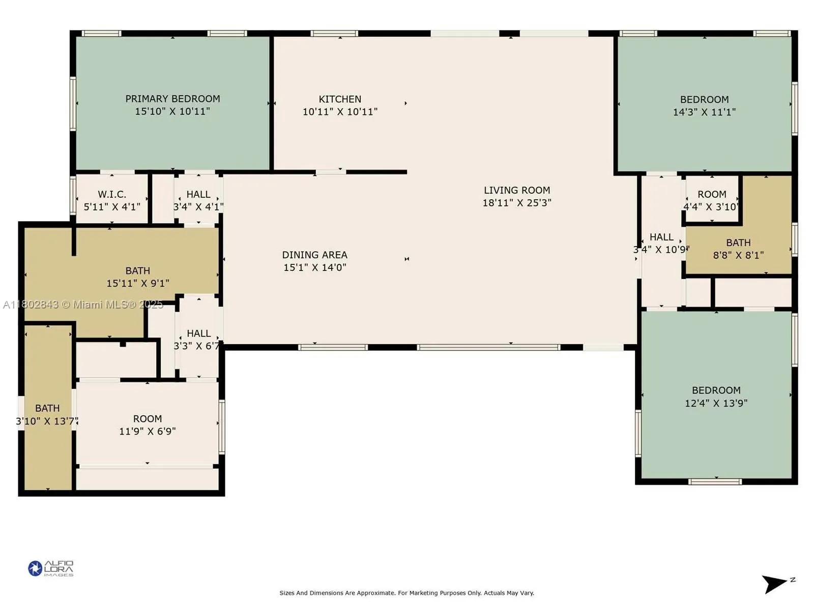 Fort Lauderdale, Florida 33304, United States, 4 Bedrooms Bedrooms, ,3 BathroomsBathrooms,Residential,Active,130112
