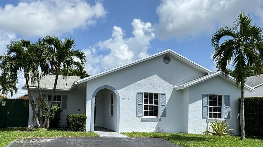 MOTIVATED SELLER!! Significant price reduction!! Welcome to this delightful updated 3-bedroom 2-bath single-family home located in the highly desirable Princetonian community of Homestead, this residence is perfectly designed for comfortable family living and entertaining. upon entering you'll find ceramic tile flooring throughout, bright and open layout with high ceilings, and a remodeled kitchen featuring Quartz countertops, stainless steel appliances, and contemporary cabinetry. The inviting foyer creates a warm welcome into the home. The primary suite includes a full bath, while the additional bedrooms offer versatility for family, guests, or a home office. enjoy the spacious outdoor area with a large covered Patio, conveniently located near Florida Turnpike, shopping & dining options.