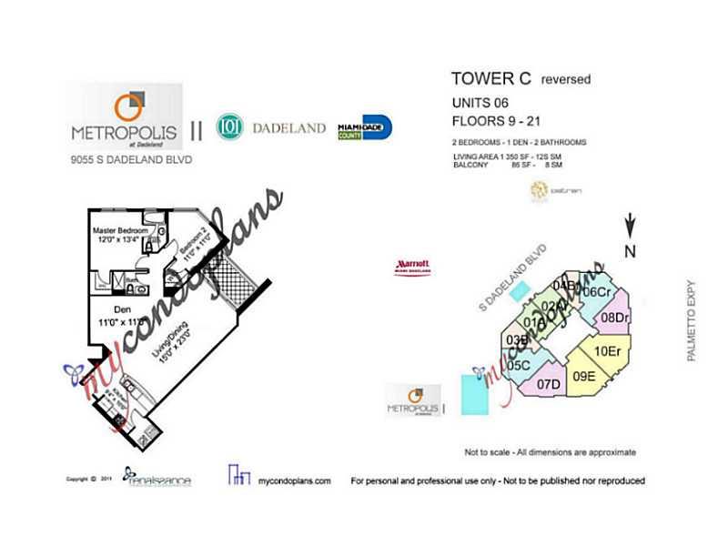 METROPOLIS II AT DADELAND - Residential Lease