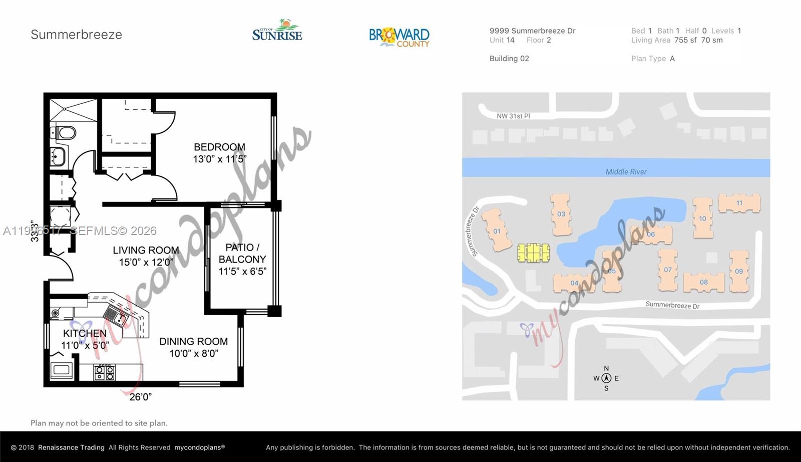 SUMMERBREEZE CONDO - Residential
