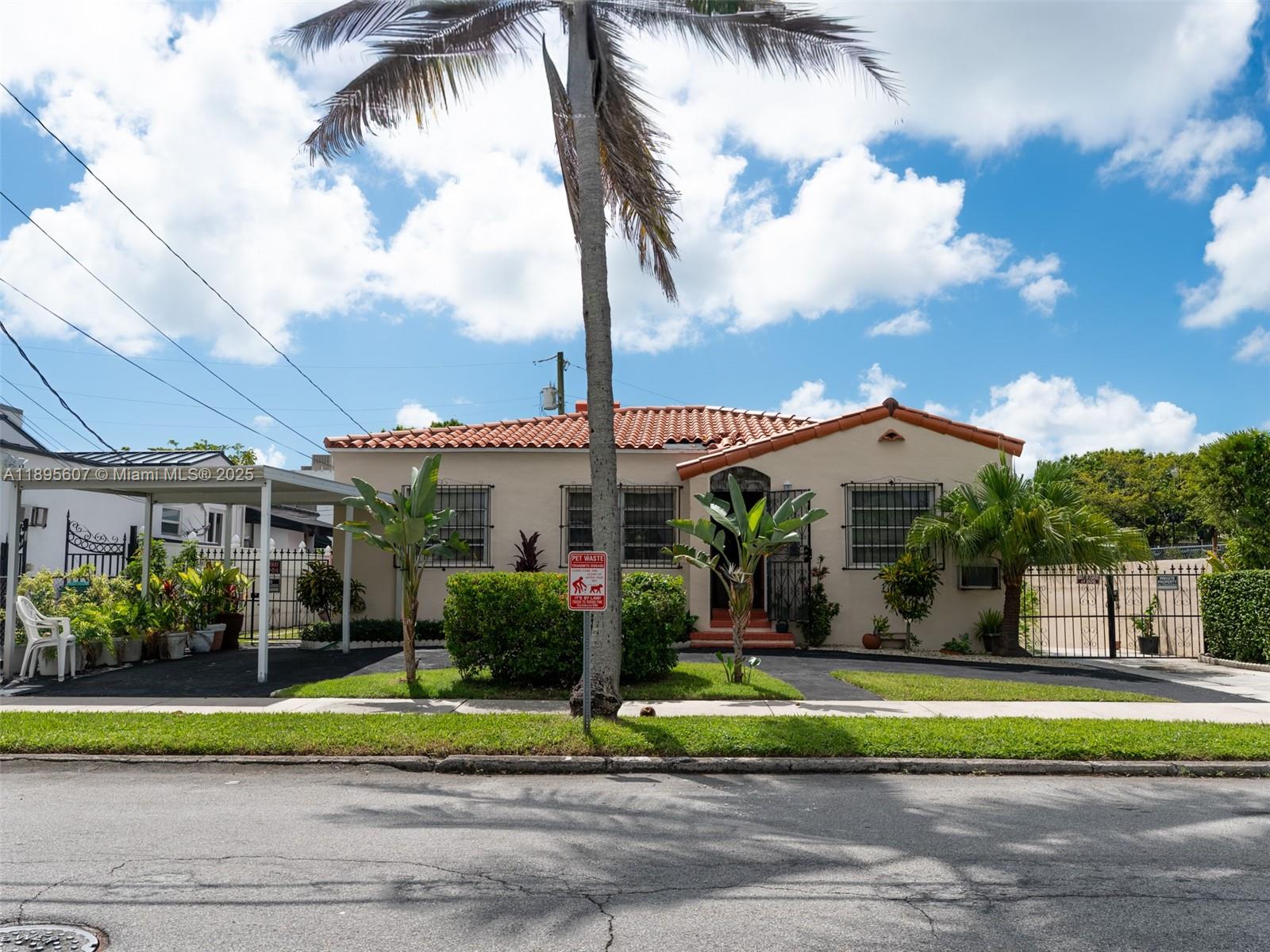 Investor Opportunity! Great location, location, location, next to The Roads, close to Brickell and Coral Gables, Miami’s most desirable neighborhoods. The main house features 2 bedrooms and 1 bath, with an efficiency unit next to the main home (1 bed, 1 bath) and a cottage in the back (1 bed, 1 bath). This 5,928 sq ft lot offers multifamily or townhome development potential, perfect for builders and investors. Existing units provide future redevelopment possibilities. Zoning T4-R. Don’t miss this unique opportunity in one of Miami’s most desirable areas! 24-hour notice required for showing. This property will sell fast present your best offer.