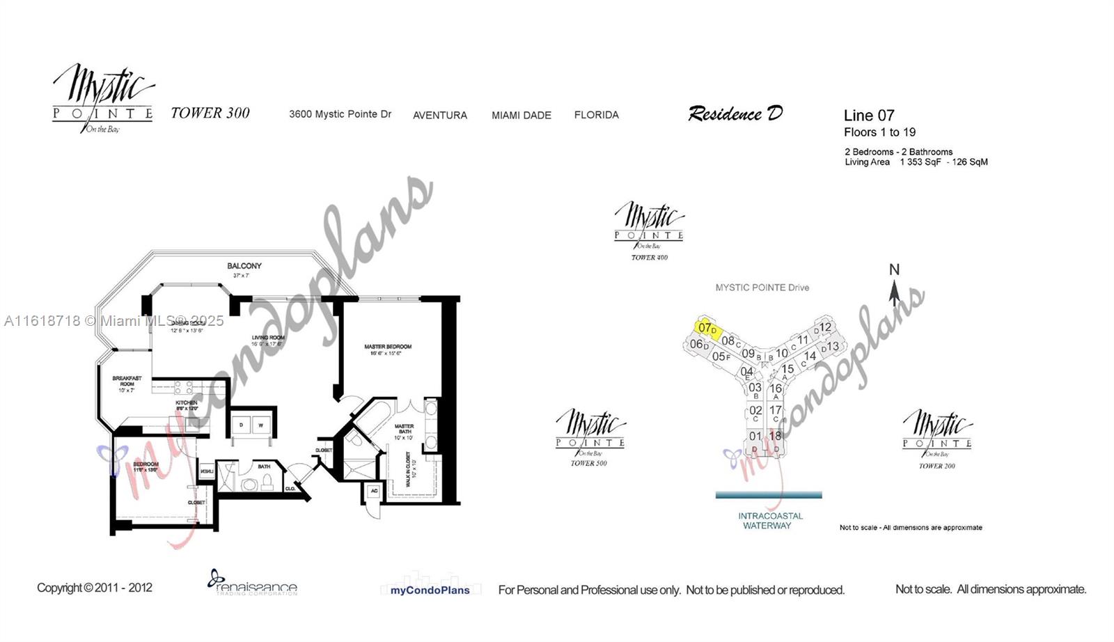 MYSTIC POINTE CONDO NO ON - Residential Lease