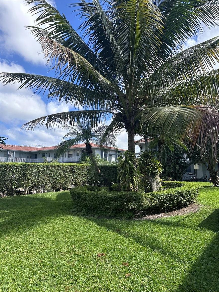 Location, location, location! Charming first floor condo to shopping, entertainment, places of employment, public transportation and Opa-Locka Airport. Located in a No-flood zone. Property has water usage monitor installed by private company. AC unit was installed in 2021, has tankless (electric) water heater. Property is move-in ready with furniture and appliances, making your move hassle-free. Perfect for first time buyer or as an investment opportunity.