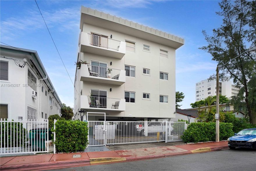 Great price for the perfect pad in Miami Beach! This bright and spacious 1-bed, 1.5-bath unit offers 609 sq. ft. of comfortable living space, featuring high-impact windows, an assigned covered parking space, and a prime location just minutes from the beach, parks, and shops. Located on the second floor of a quiet boutique building. It won’t last!