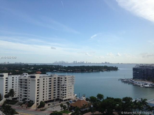 Beautiful renovated 401 Blu unit with many upgrades including granite and stainless kitchen, marble floors throughout. Hurricane imapact windows, large private balcony facing south with ocean and city views..Amenities include 24 hr front desk/ fitness center/ roof top pool and covered secured parking. Shopping dining and groceries are all steps away/ 2 blocks to beach entrance. AC is included.